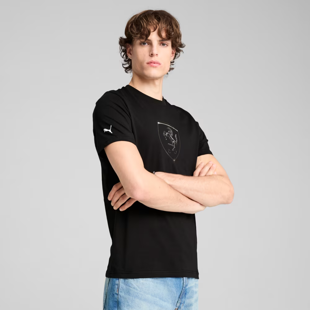 camiseta ferrari logo preto 1